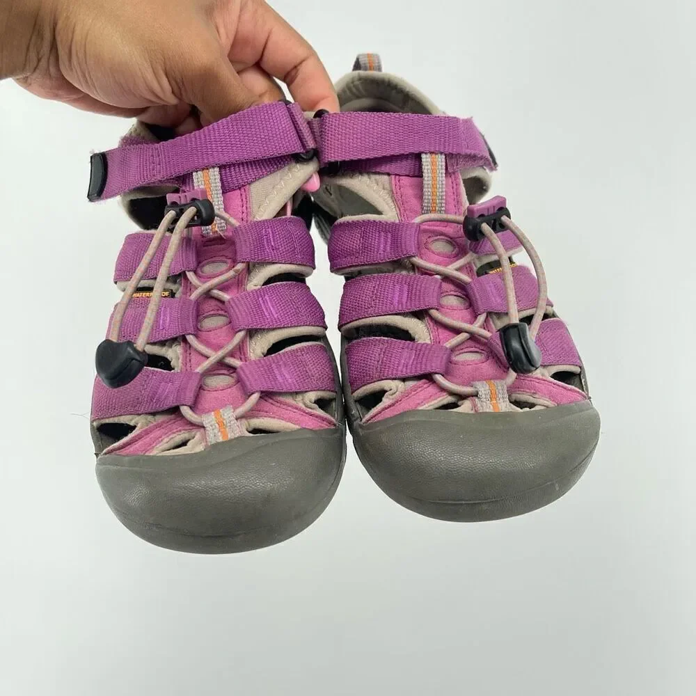 Keen Newport H2 Youth Sport Sandals – Purple Waterproof Hiking Size 4 (#1006571)